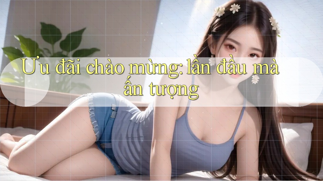 Ưu đãi chào mừng: lần đầu mà ấn tượng