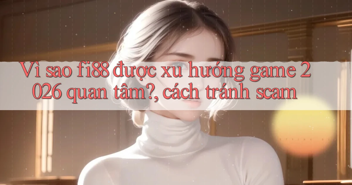 Vì sao fi88 được xu hướng game 2026 quan tâm, cách tránh scam