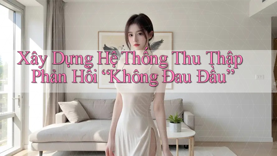 Xây Dựng Hệ Thống Thu Thập Phản Hồi “Không Đau Đầu”