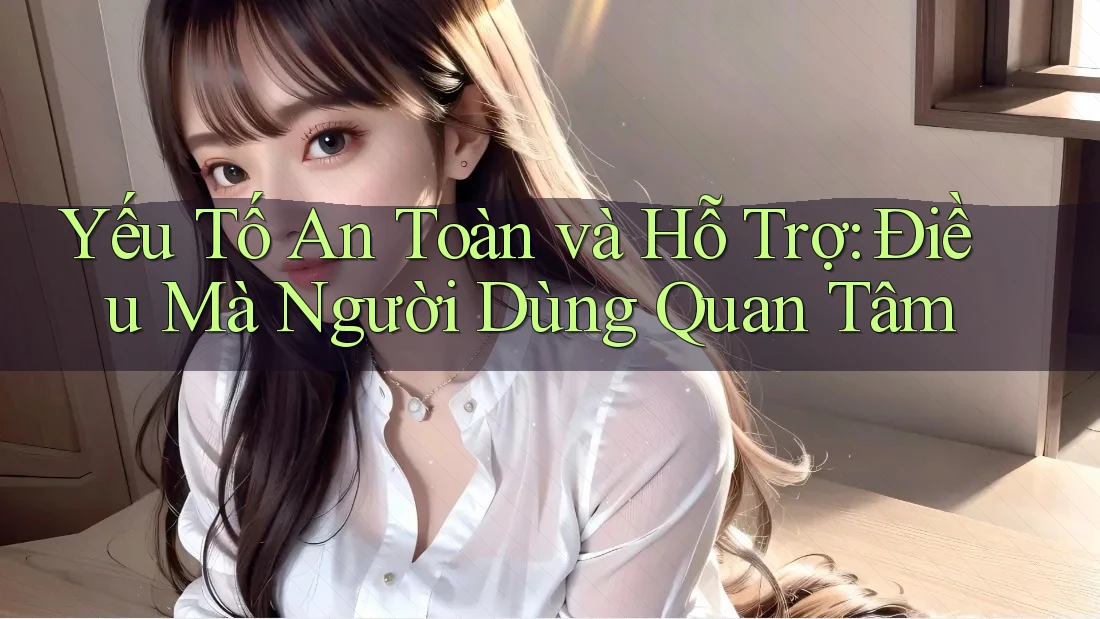 Yếu Tố An Toàn và Hỗ Trợ: Điều Mà Người Dùng Quan Tâm